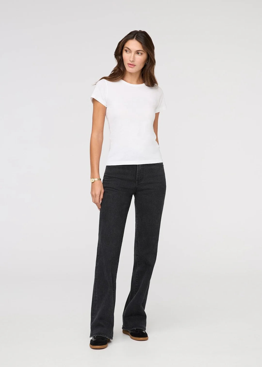 DU/ER PUREPIMA SLIM CREW TEE