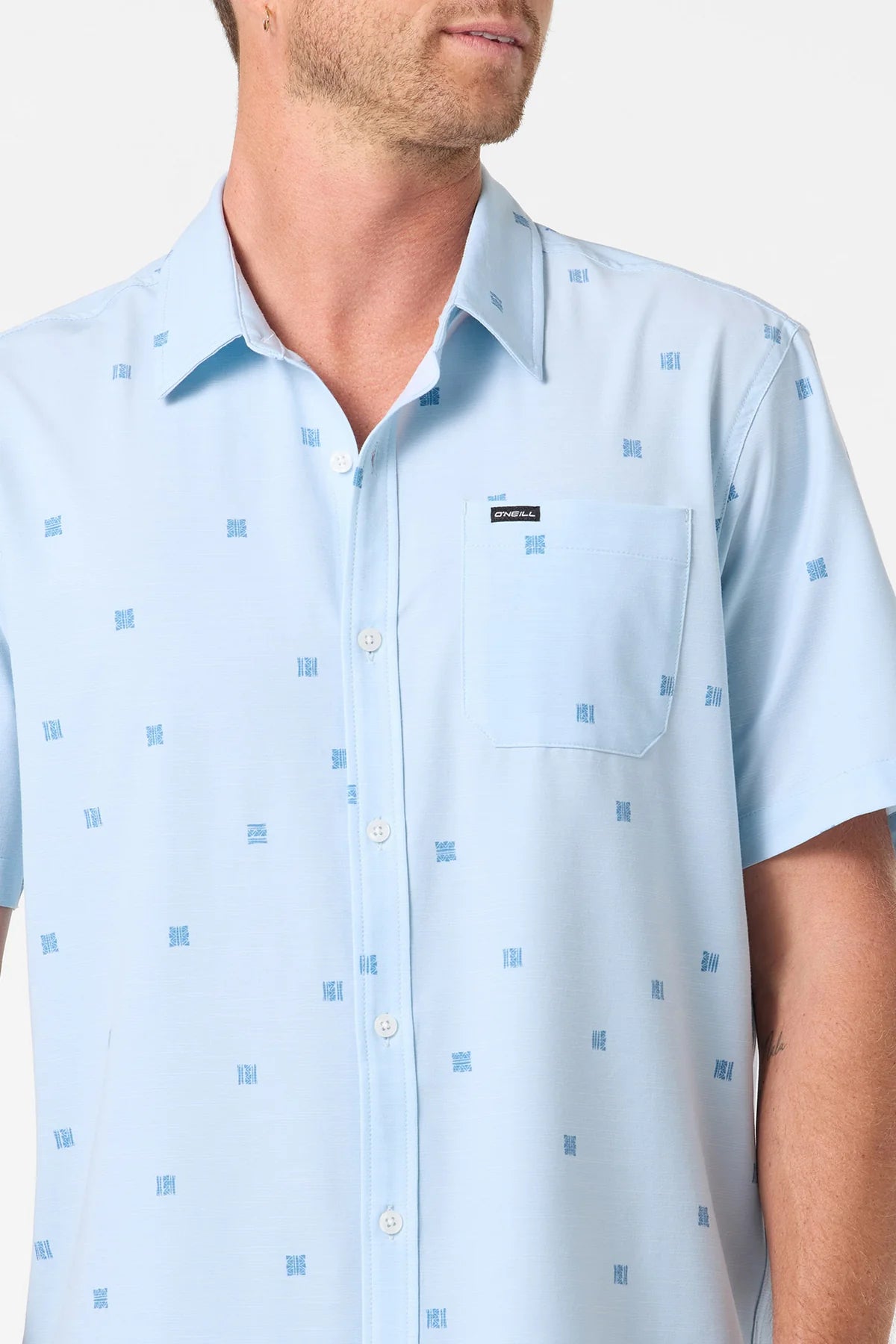 O'NEILL UPF SLUB RELAXED SS WOVEN SHIRT
