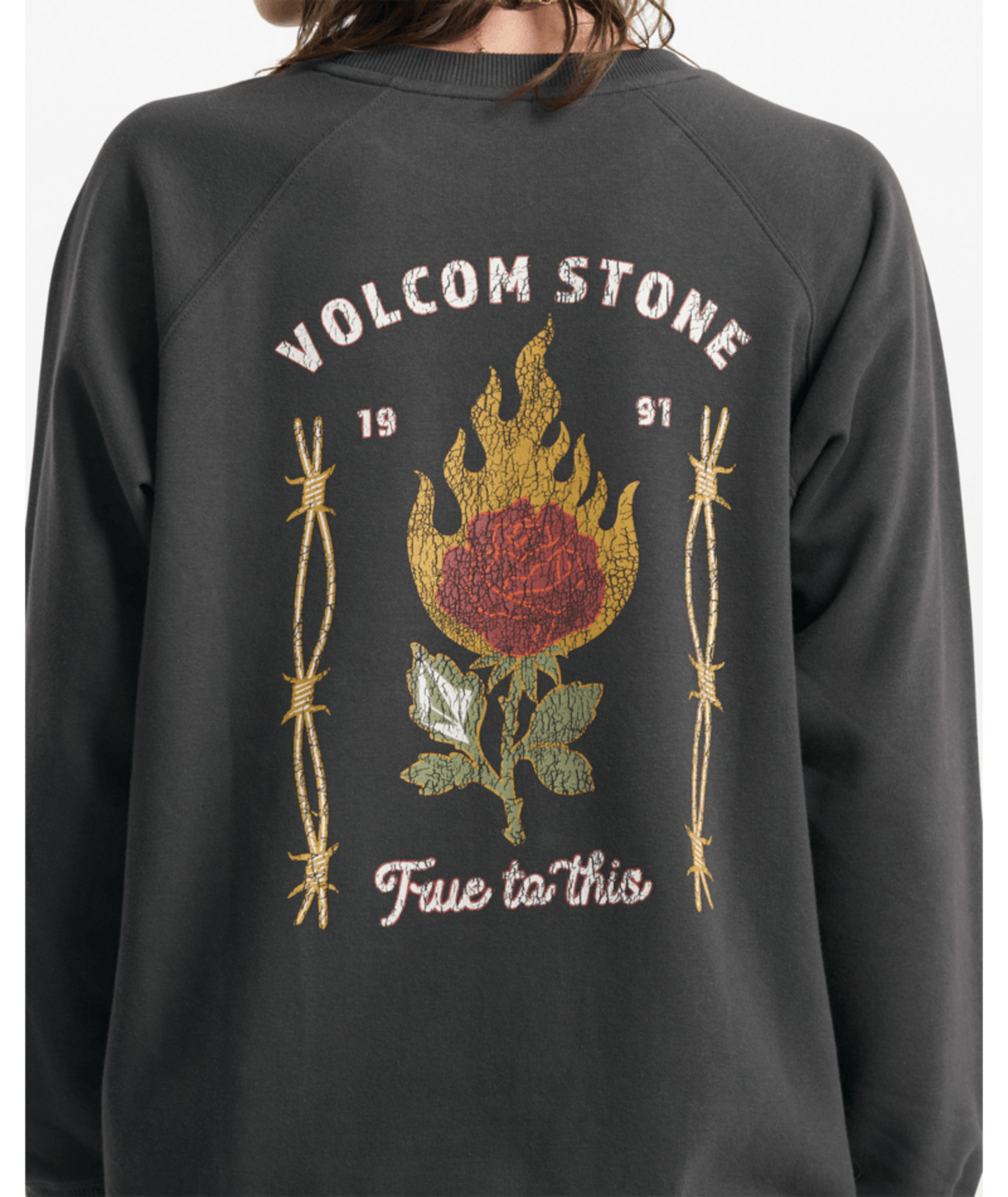 VOLCOM STONE MAGIC CREWNECK SWEATER