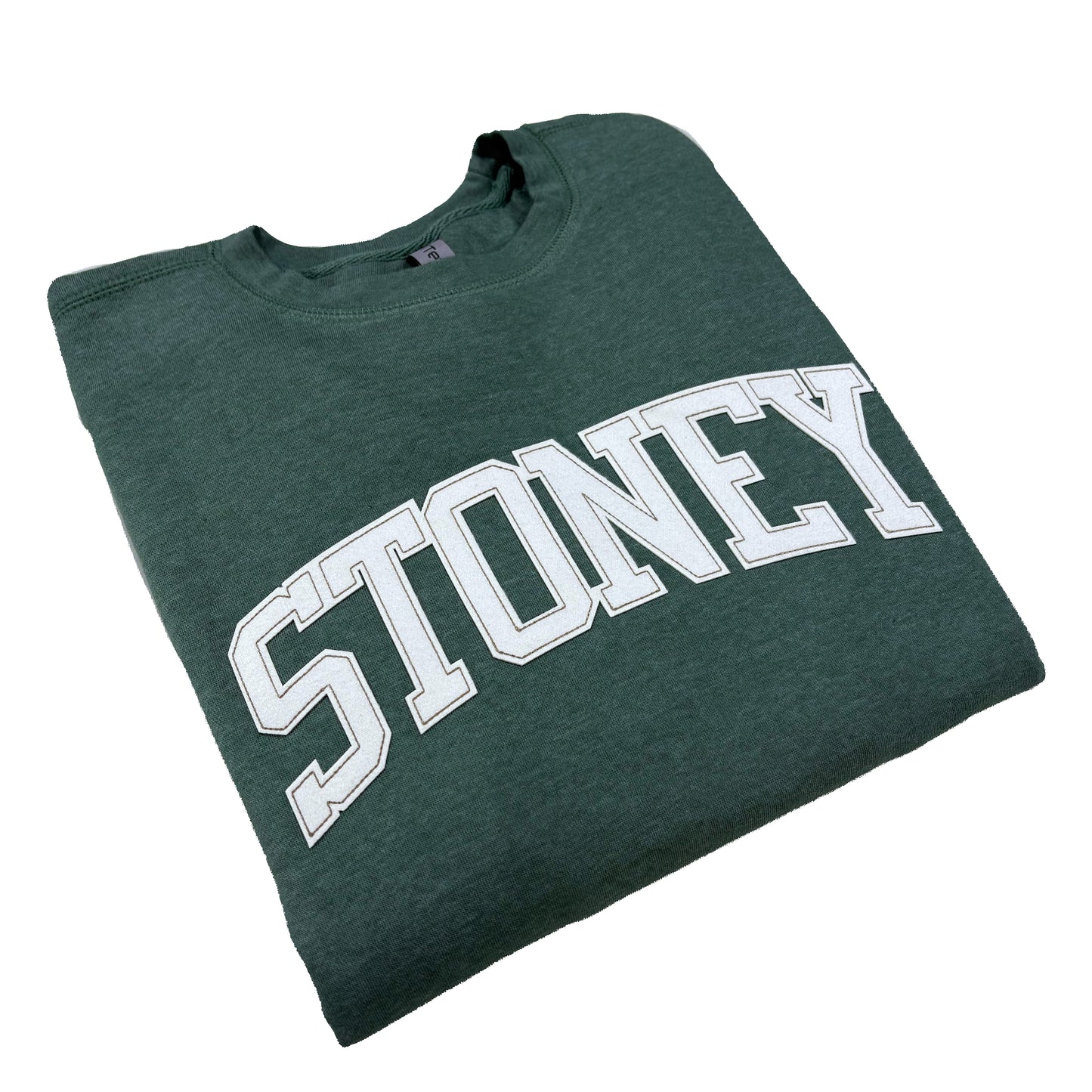 STONEY FELT EMDROIDERY CREW