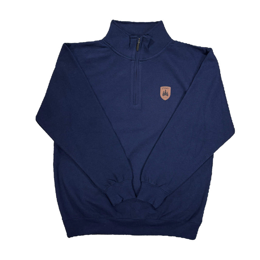 STONEY SHIELD 1/4ZIP CREWNECK