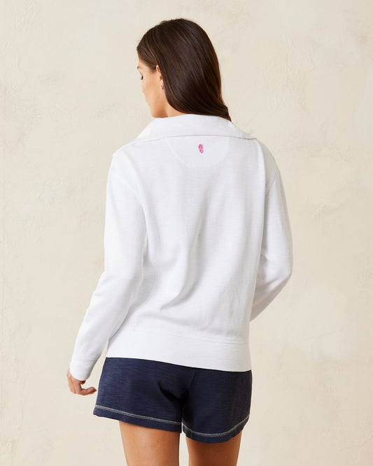 TOMMY BAHAMA TOBAGO BAY 1/2 ZIP WMNS