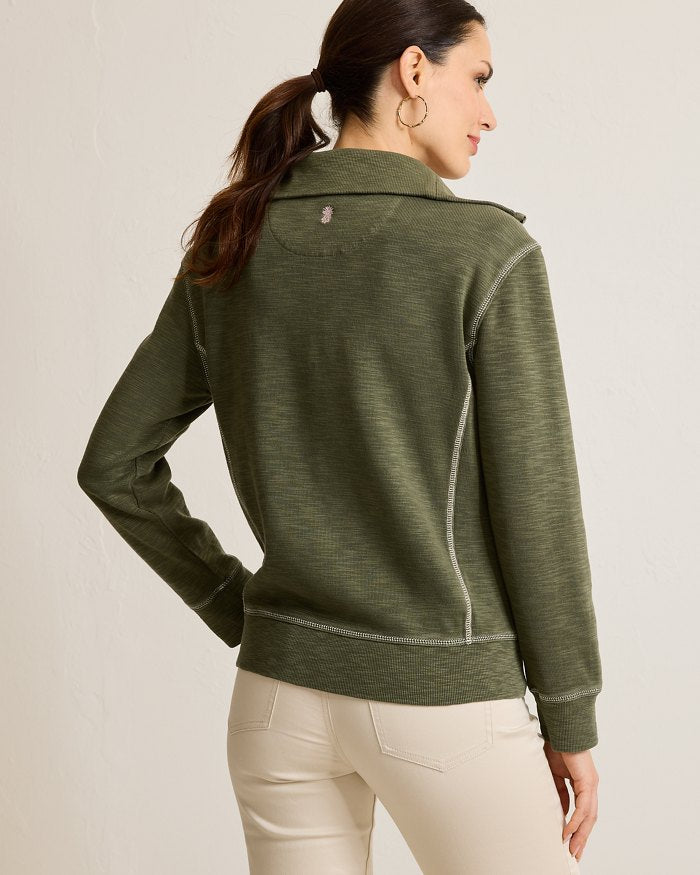 TOMMY BAHAMA TOBAGO BAY 1/2 ZIP WMNS