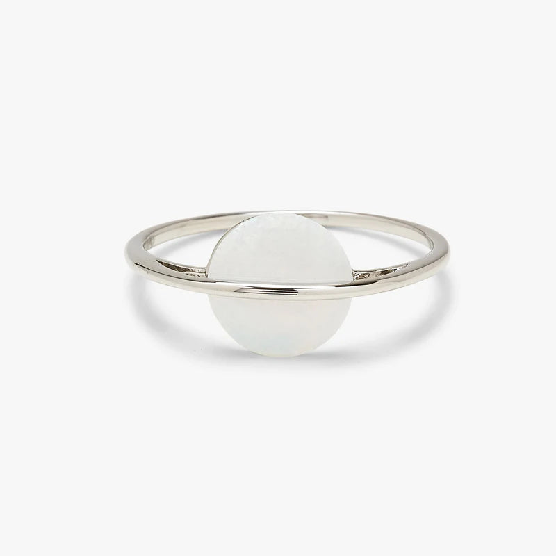 PURA VIDA OPAL SATURN RING