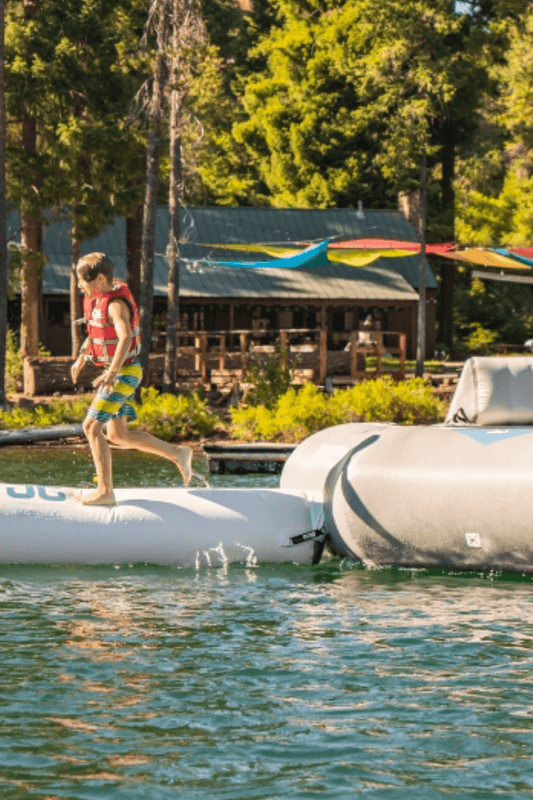 AQUAGLIDE RICOCHET 16 WATER PARK (16' BOUNCER)