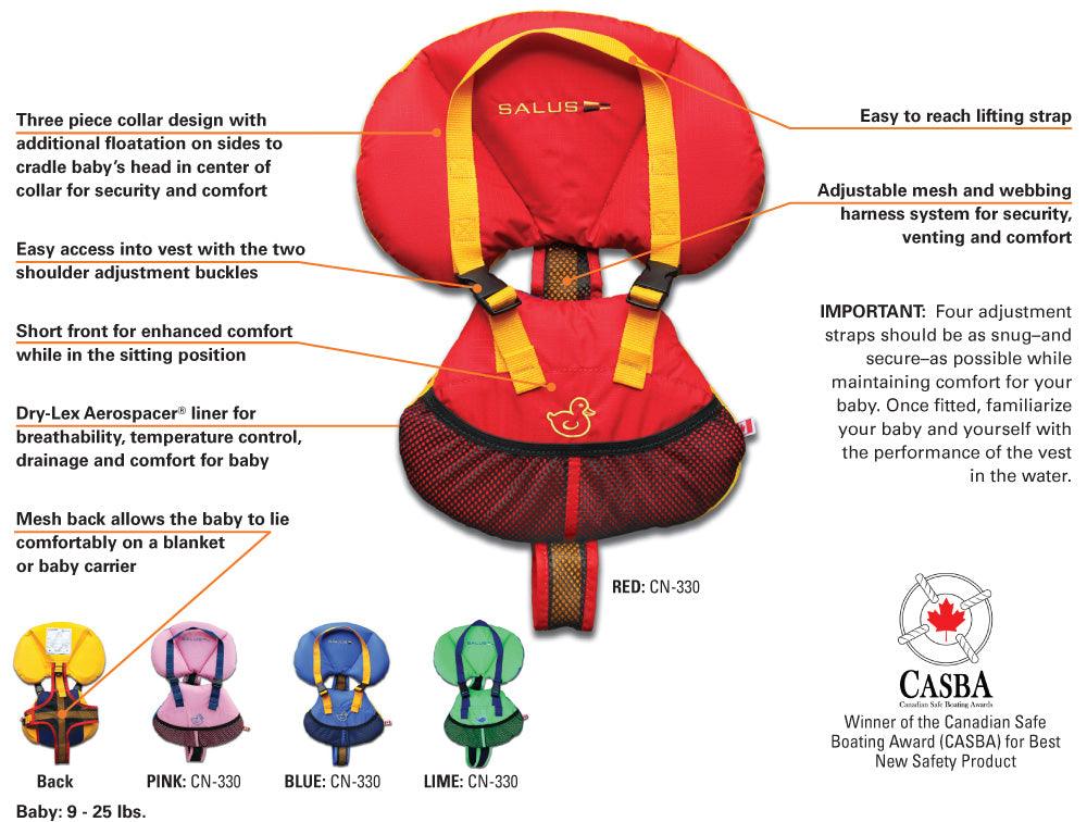 SALUS BIJOUX BABY LIFE JACKET PRINTS - Cottage Toys - Peterborough - Ontario - Canada